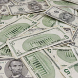 Money Prop - 2000 Series $5 ✔️RealAged™ Full Print $500 Band