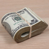 Money Prop - 2000 Series $5 ✔️RealAged™ Full Print $500 Band