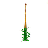 Green Gore Nail Spike Baseball Bat Foam Rubber Safe Stunt Prop - Dependable Expendables