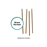 Swiss Army Knife Victorinox Replacement Brass Pins - For Mods or Repair - Dependable Expendables