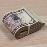 Money Prop - New Series $5 ✔️RealAged™ Full Print $500 Band - Dependable Expendables
