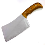 Foam Rubber Lightwood Handle Medium Butcher's Cleaver Prop - Dependable Expendables