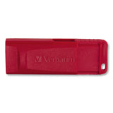 Verbatim Store 'n' Go USB Flash Drive, 32 GB, Red