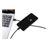 Innovera USB A to USB C 2.0 Cable, 3 ft, Black