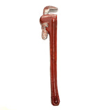 Extra Large Bloody Red Foam Rubber Stunt 24 Inch Pipe Wrench Safe  prop for cosplay or Halloween costume accessory.
