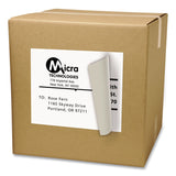 Avery Shipping Labels with TrueBlock Technology, Laser Printers, 8.5 x 11, White, 100/Box - Dependable Expendables