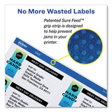 Avery Shipping Labels w/ TrueBlock Technology, Laser Printers, 2 x 4, White, 10/Sheet, 250 Sheets/Box - Dependable Expendables