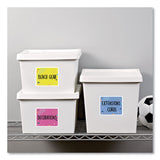 Avery Shipping Labels w/ TrueBlock Technology, Laser Printers, 3.33 x 4, White, 6/Sheet, 100 Sheets/Box - Dependable Expendables