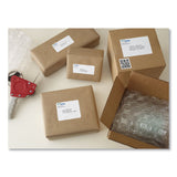 Avery Shipping Labels w/ TrueBlock Technology, Laser Printers, 5.5 x 8.5, White, 2/Sheet, 100 Sheets/Box