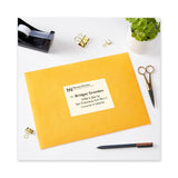 Avery Waterproof Shipping Labels with TrueBlock and Sure Feed, Laser Printers, 3.33 x 4, White, 6/Sheet, 50 Sheets/Pack - Dependable Expendables