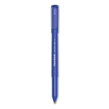 Paper Mate Write Bros. Ballpoint Pen, Stick, Bold 1.2 mm, Blue Ink, Blue Barrel, Dozen - Dependable Expendables