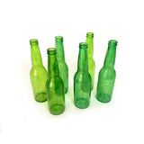 6 PACK SMASHProps Breakaway Dark Green Soda Pop Beer Bottle Safe Stunt Prop for Television, Film and Stage - Dependable Expendables