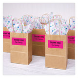 Avery High-Visibility Permanent Laser ID Labels, 2 x 4, Neon Magenta, 1000/Box - Dependable Expendables