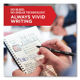 Sharpie S-Gel High-Performance Gel Pen, Retractable, Bold 1 mm, Black Ink, Black Barrel, 36/Pack