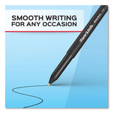 Paper Mate Write Bros. Ballpoint Pen, Stick, Bold 1.2 mm, Blue Ink, Blue Barrel, Dozen - Dependable Expendables