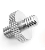 1/4"-20 Male to 1/4"-20 Male Threaded Tripod Screw Adapter Dependable Expendables