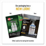 Avery UltraDuty GHS Chemical Waterproof and UV Resistant Labels, 3.5 x 5, White, 4/Sheet, 50 Sheets/Box - Dependable Expendables