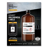Avery UltraDuty GHS Chemical Waterproof and UV Resistant Labels, 2 x 4, White, 10/Sheet, 50 Sheets/Box - Dependable Expendables