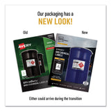 Avery UltraDuty GHS Chemical Waterproof and UV Resistant Labels, 8.5 x 11, White, 50/Box - Dependable Expendables