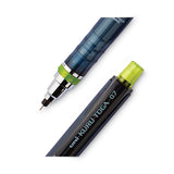 uniball KuruToga Mechanical Pencil, 0.7 mm, HB (#2), Black Lead, Black/Green Barrel