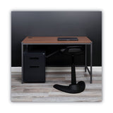Alera File Pedestal, Left or Right, 2-Drawers: Box/File, Legal/Letter, Charcoal, 14.96" x 19.29" x 21.65" - Dependable Expendables