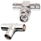 75 ohm BNC T adapter male female Dependable Expendables