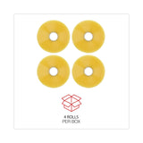 Universal Clear Packaging Tape, 3" Core, 72 mm x 1,371 m, Clear, 4/Carton