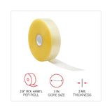 Universal Clear Packaging Tape, 3" Core, 72 mm x 1,371 m, Clear, 4/Carton