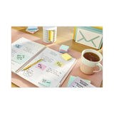 3M Post-it Original Recycled Note Pads, 3" x 3", Sweet Sprinkles Collection Colors, 100 Sheets/Pad, 12 Pads/Pack - Dependable Expendables