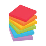3M Post-it Pads in Playful Primary Collection Colors, 3" x 3", 90 Sheets/Pad, 12 Pads/Pack