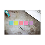 3M Post-it Pads in Supernova Neon Collection Colors, 3" x 3", 90 Sheets/Pad, 12 Pads/Pack - Dependable Expendables