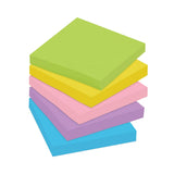 3M Post-it Original Pads in Floral Fantasy Collection Colors, Cabinet Pack, 3" x 3", 100 Sheets/Pad, 18 Pads/Pack - Dependable Expendables