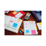 3M Post-it Original Pads in Floral Fantasy Collection Colors, Cabinet Pack, 3" x 3", 100 Sheets/Pad, 18 Pads/Pack - Dependable Expendables