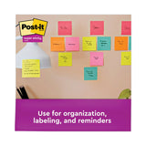 3M Post-it Self-Stick Notes Office Pack, 3" x 3", Supernova Neons Collection Colors, 90 Sheets/Pad, 24 Pads/Pack
