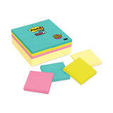 3M Post-it Self-Stick Notes Office Pack, 3" x 3", Supernova Neons Collection Colors, 90 Sheets/Pad, 24 Pads/Pack