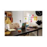 3M Post-it Pads in Supernova Neon Collection Colors, Cabinet Pack, 3" x 3", 70 Sheets/Pad, 24 Pads/Pack