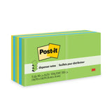 3M Post-it Original Pop-up Refill Value Pack, 3" x 3", Floral Fantasy Collection Colors, 100 Sheets/Pad, 12 Pads/Pack - Dependable Expendables