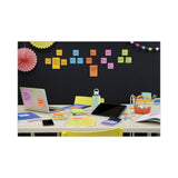 3M Post-it Pop-up 3 x 3 Note Refill, 3" x 3", Energy Boost Collection Colors, 90 Sheets/Pad, 18 Pads/Pack