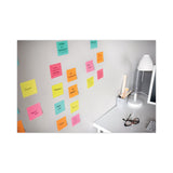 3M Post-it Pop-up 3 x 3 Note Refill Cabinet Pack, 3" x 3", Supernova Neons Collection Colors, 100 Sheets/Pad, 18 Pads/Pack
