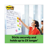 3M Post-it Vertical-Orientation Self-Stick Easel Pads, Green Headband, Unruled, 25 x 30, White, 30 Sheets, 2/Carton
