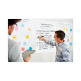 3M Post-it Vertical-Orientation Self-Stick Easel Pads, Green Headband, Unruled, 25 x 30, White, 30 Sheets, 2/Carton