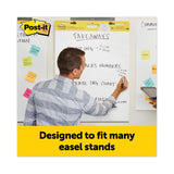 3M Post-it Vertical-Orientation Self-Stick Easel Pad Value Pack, Unruled, 25 x 30, White, 30 Sheets, 4/Carton - Dependable Expendables