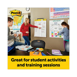 3M Post-it Vertical-Orientation Self-Stick Easel Pad Value Pack, Unruled, 25 x 30, White, 30 Sheets, 4/Carton - Dependable Expendables