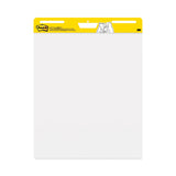3M Post-it Vertical-Orientation Self-Stick Easel Pad Value Pack, Unruled, 25 x 30, White, 30 Sheets, 4/Carton - Dependable Expendables