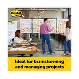 3M Post-it Vertical-Orientation Self-Stick Easel Pad Value Pack, Unruled, 25 x 30, White, 30 Sheets, 6/Carton - Dependable Expendables