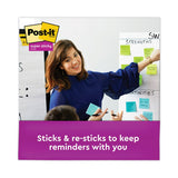 3M Post-it Pads in Energy Boost Collection Colors, Cabinet Pack, 3" x 3", 70 Sheets/Pad, 24 Pads/Pack - Dependable Expendables