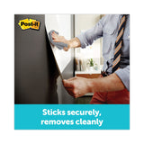 3M Post-it Dry Erase Surface, 50 ft x 4 ft, White