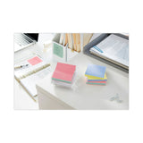 3M Post-it Original Recycled Pop-up Notes, 3" x 3", Sweet Sprinkles Collection Colors, 100 Sheets/Pad, 12 Pads/Pack - Dependable Expendables