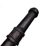 Foam Rubber Metal Pipe with Fittings Action Stunt Prop (Unpainted Steel, Silver, Black, Rust, Bloody)
