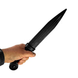 Spear Pointed Poly Training Dagger Prop with 8.5 Inch Blade and Rounded Tip Handle - Dependable Expendables